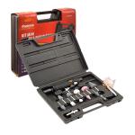Kit Mini Retífica Pneumática Corneta - Contém 16 peças